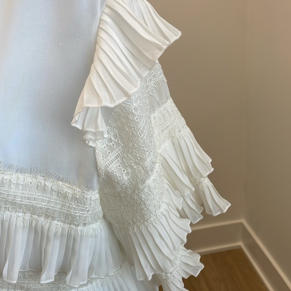 IRO Rachelle sheer pleated blouse - Picture 2 of 9